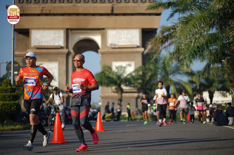 Race photo from Kediri Half Marathon 2024