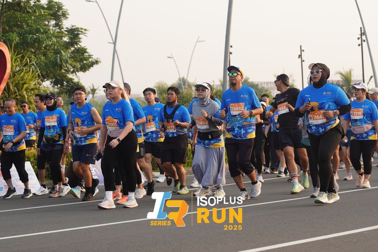Race photo from ISOPLUS RUN 2025 - JAKARTA
