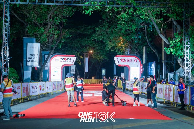Race photo from ONE RUN 10K 2025