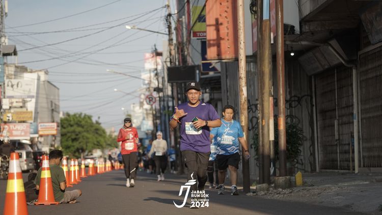 Race photo from Jabar Run 10K 2024