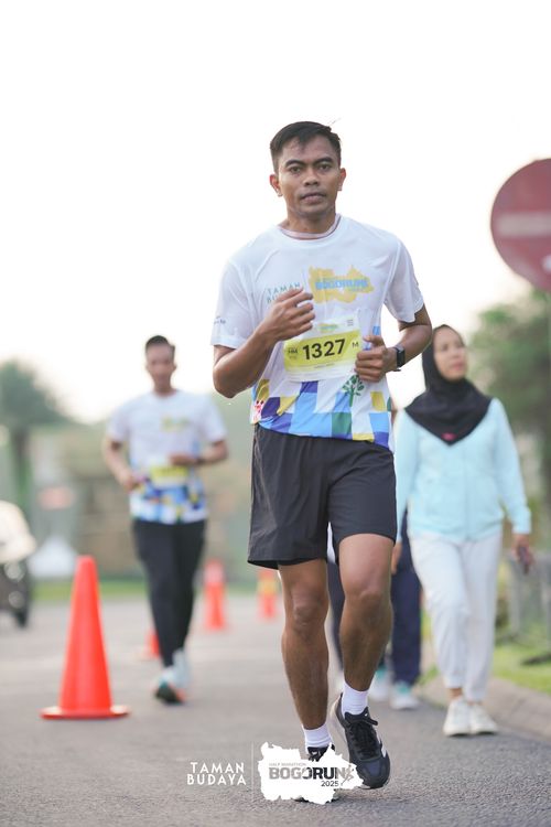 Race photo from Taman Budaya x BOGORUN 2025