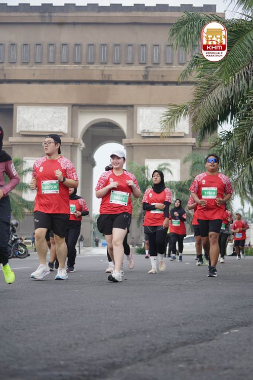 Race photo from Kediri Half Marathon 2025