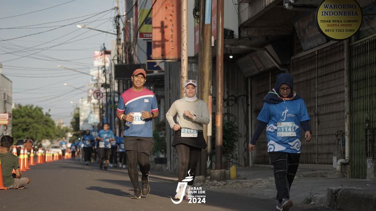 Race photo from Jabar Run 10K 2024