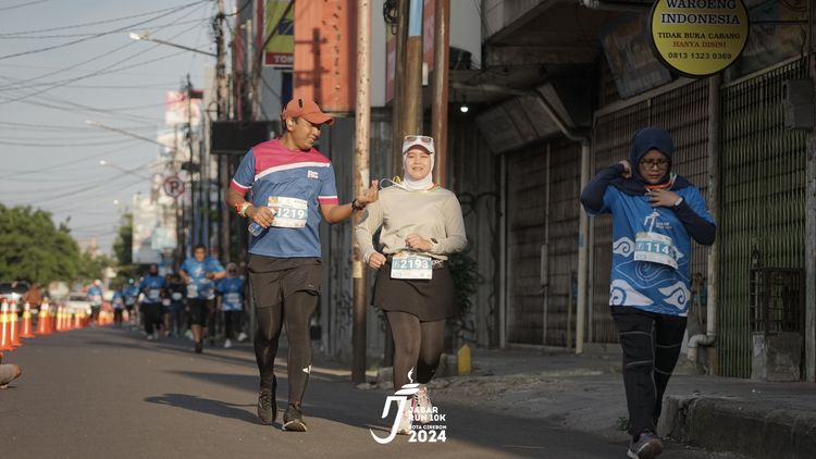 Race photo from Jabar Run 10K 2024