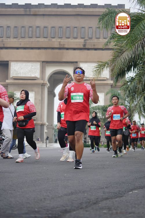 Race photo from Kediri Half Marathon 2025