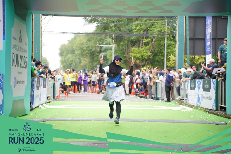 Race photo from Mangkunegaran Run 2025