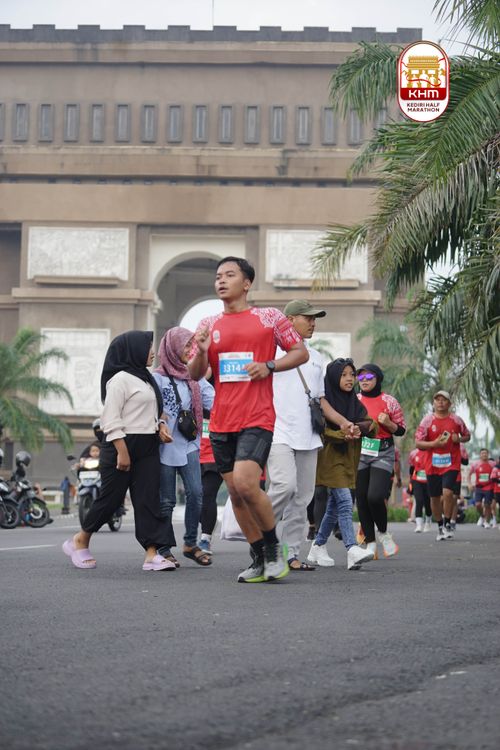 Race photo from Kediri Half Marathon 2025