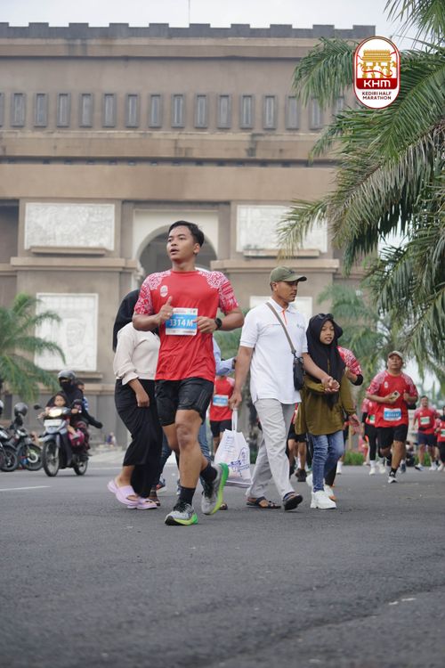 Race photo from Kediri Half Marathon 2025