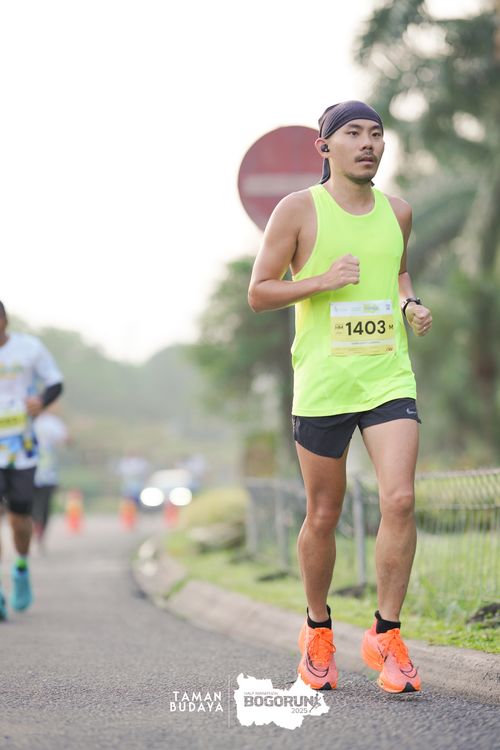 Race photo from Taman Budaya x BOGORUN 2025