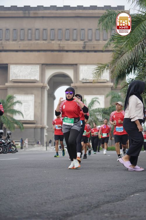 Race photo from Kediri Half Marathon 2025