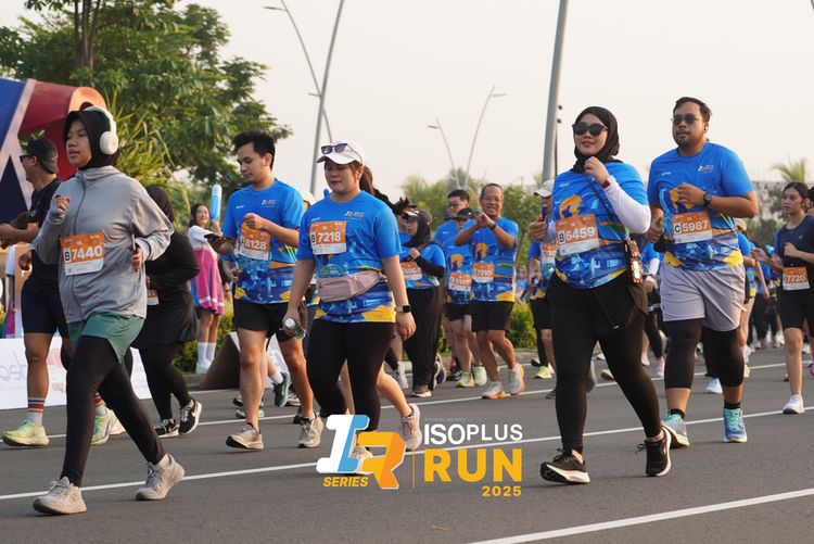 Race photo from ISOPLUS RUN 2025 - JAKARTA