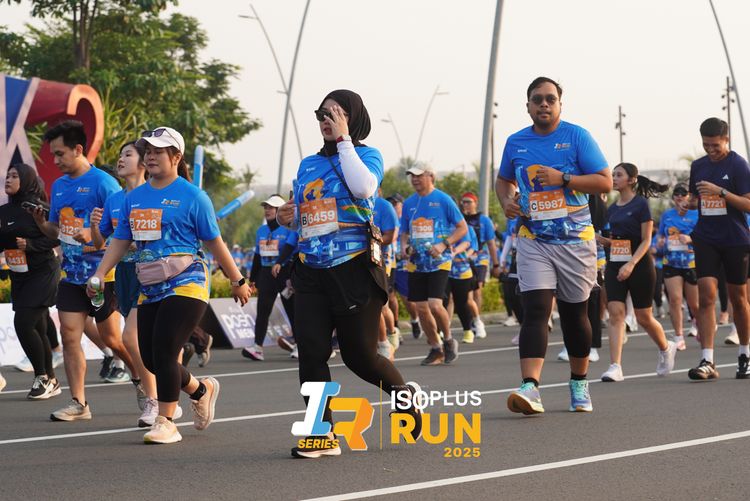 Race photo from ISOPLUS RUN 2025 - JAKARTA