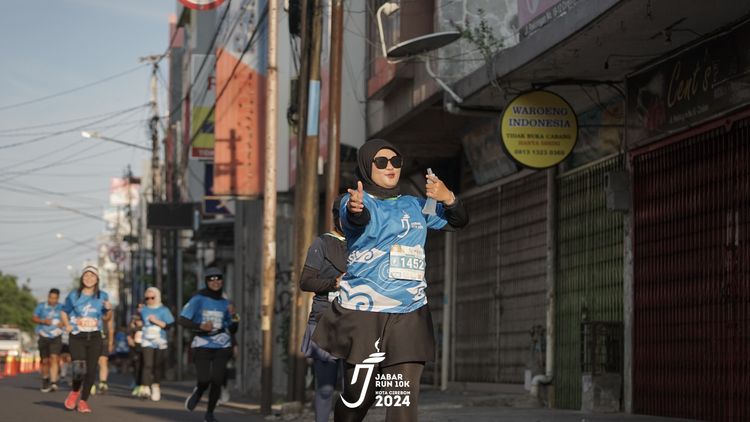 Race photo from Jabar Run 10K 2024