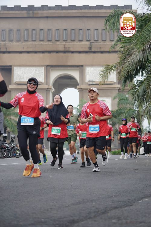 Race photo from Kediri Half Marathon 2025