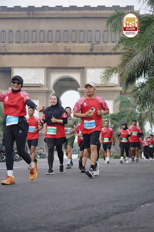 Race photo from Kediri Half Marathon 2025