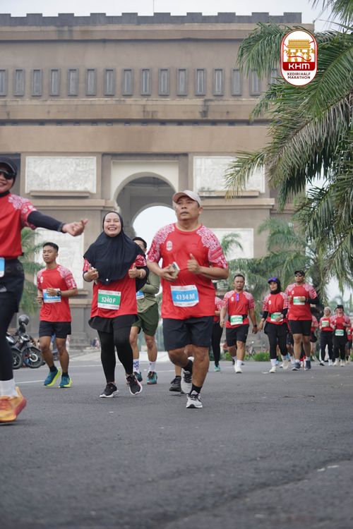 Race photo from Kediri Half Marathon 2025