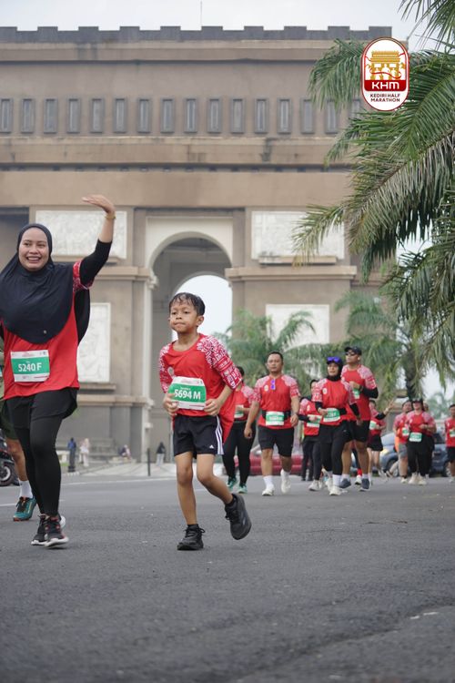 Race photo from Kediri Half Marathon 2025