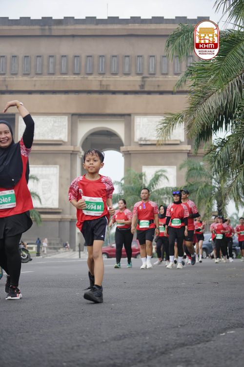 Race photo from Kediri Half Marathon 2025