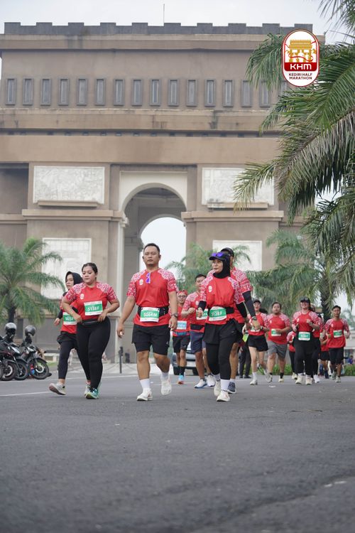 Race photo from Kediri Half Marathon 2025