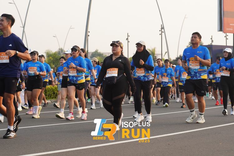 Race photo from ISOPLUS RUN 2025 - JAKARTA