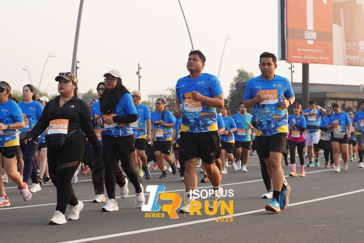 Race photo from ISOPLUS RUN 2025 - JAKARTA