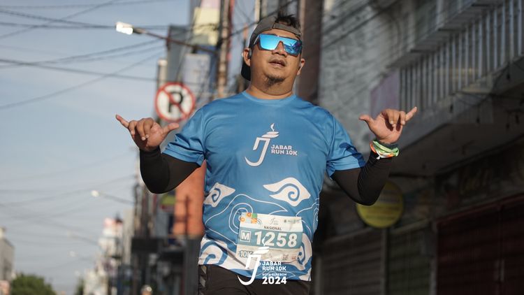 Race photo from Jabar Run 10K 2024