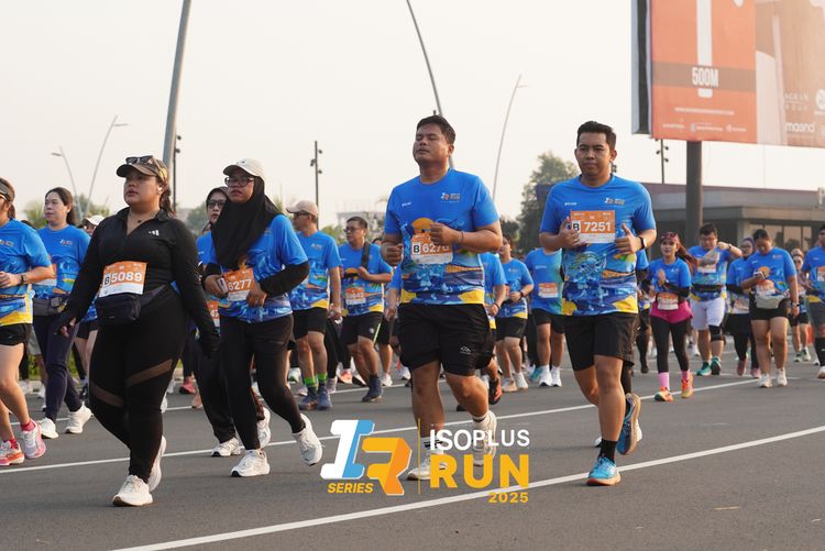 Race photo from ISOPLUS RUN 2025 - JAKARTA