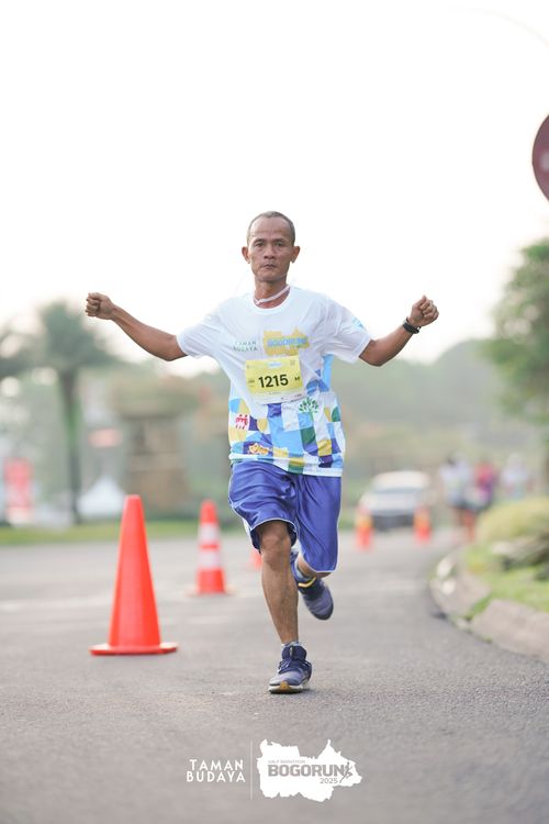 Race photo from Taman Budaya x BOGORUN 2025