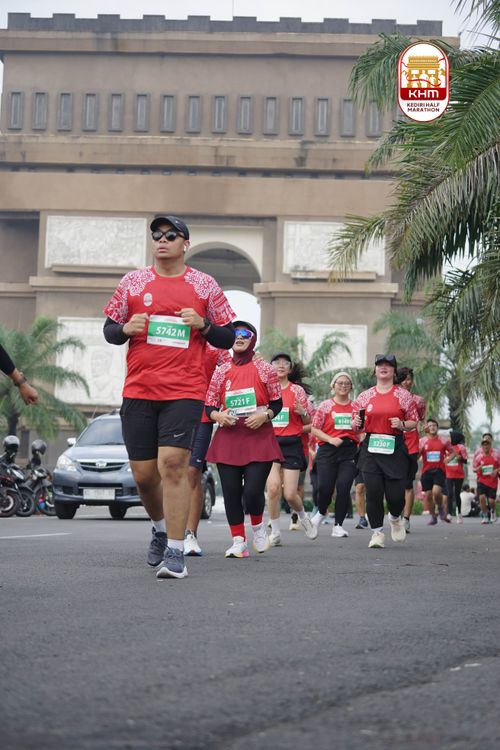 Race photo from Kediri Half Marathon 2025