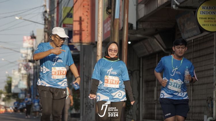 Race photo from Jabar Run 10K 2024