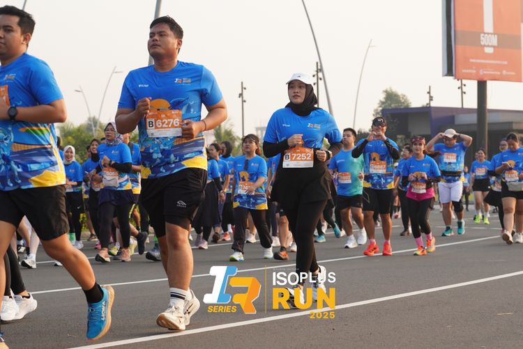 Race photo from ISOPLUS RUN 2025 - JAKARTA