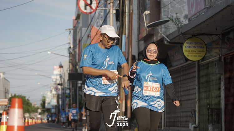 Race photo from Jabar Run 10K 2024