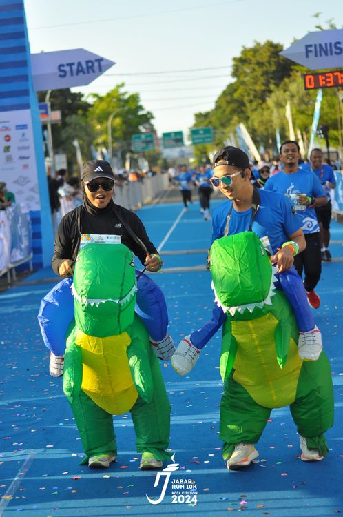 Race photo from Jabar Run 10K 2024