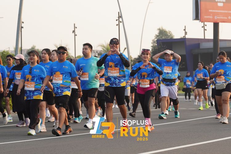 Race photo from ISOPLUS RUN 2025 - JAKARTA