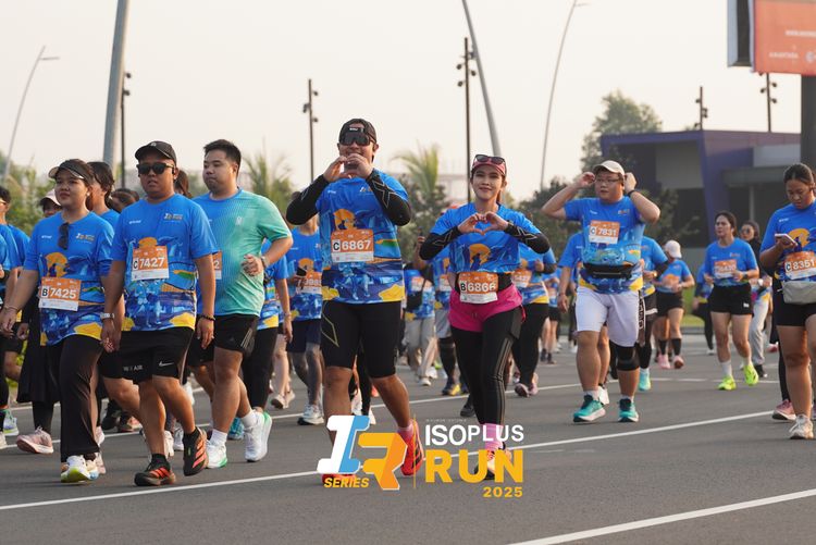 Race photo from ISOPLUS RUN 2025 - JAKARTA