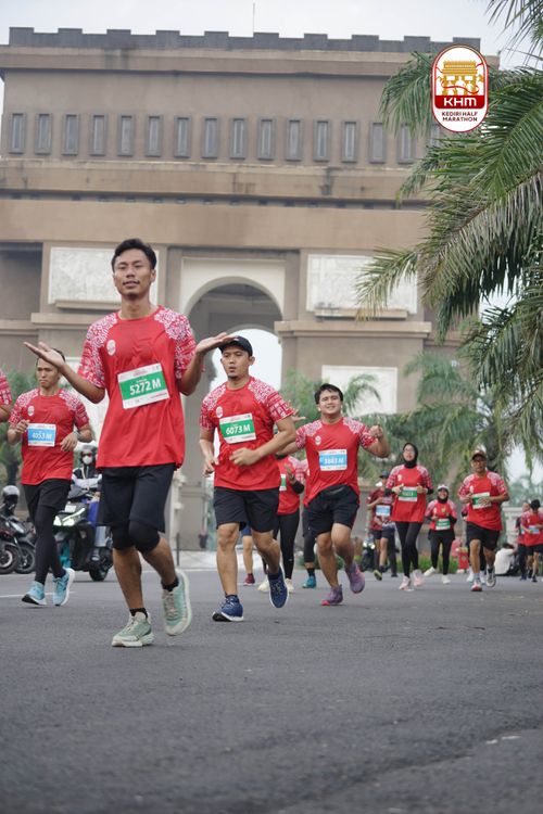 Race photo from Kediri Half Marathon 2025