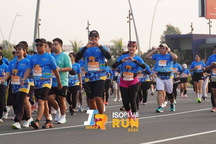 Race photo from ISOPLUS RUN 2025 - JAKARTA