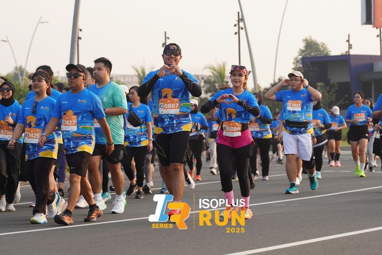 Race photo from ISOPLUS RUN 2025 - JAKARTA