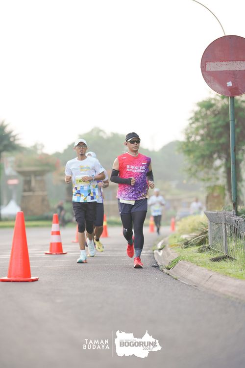 Race photo from Taman Budaya x BOGORUN 2025