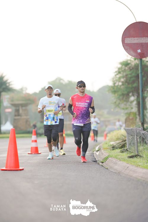Race photo from Taman Budaya x BOGORUN 2025