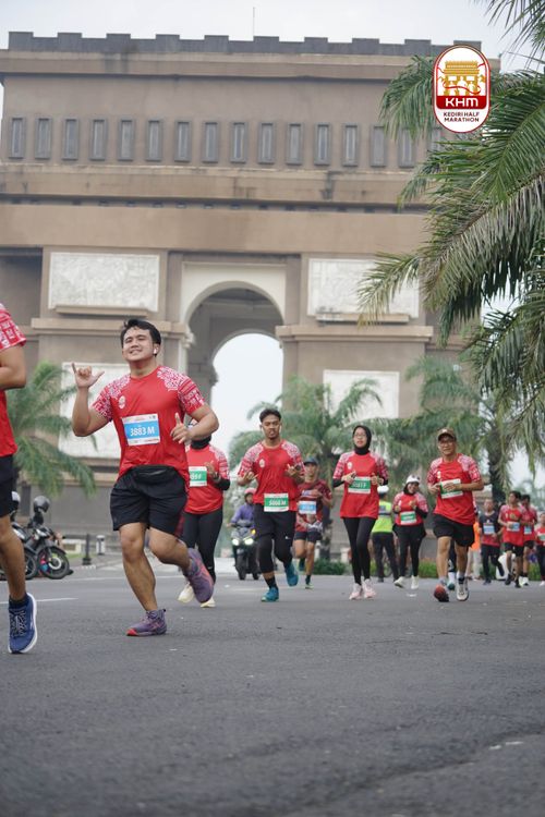 Race photo from Kediri Half Marathon 2025