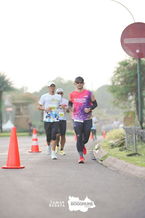 Race photo from Taman Budaya x BOGORUN 2025