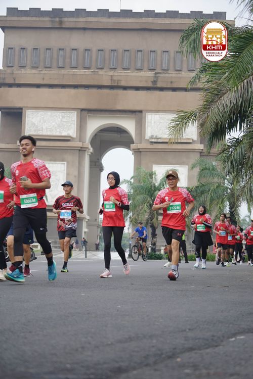 Race photo from Kediri Half Marathon 2025