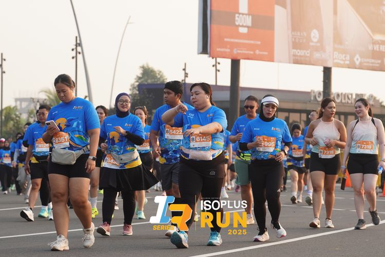 Race photo from ISOPLUS RUN 2025 - JAKARTA