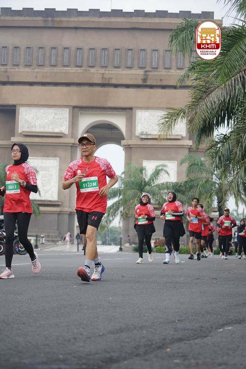Race photo from Kediri Half Marathon 2025