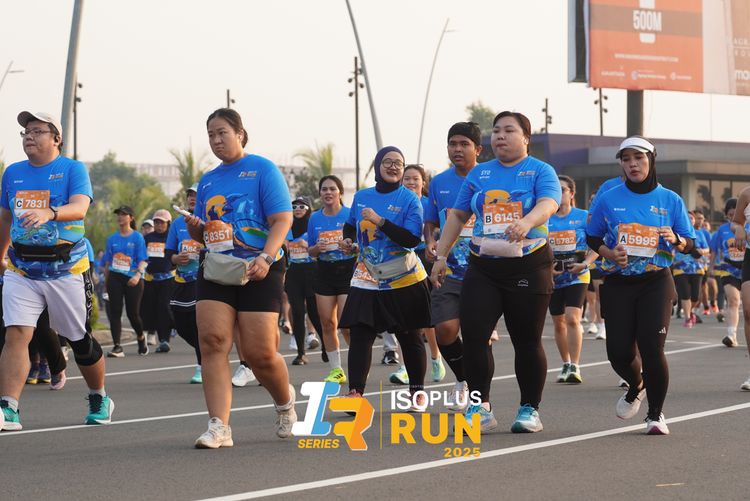 Race photo from ISOPLUS RUN 2025 - JAKARTA