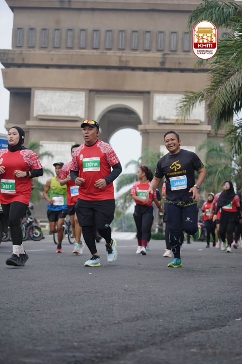 Race photo from Kediri Half Marathon 2025