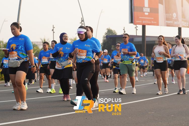 Race photo from ISOPLUS RUN 2025 - JAKARTA