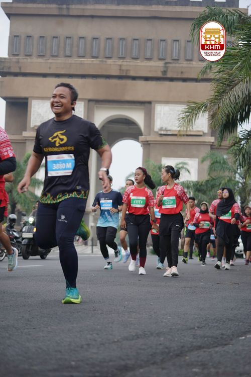 Race photo from Kediri Half Marathon 2025