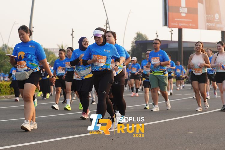 Race photo from ISOPLUS RUN 2025 - JAKARTA